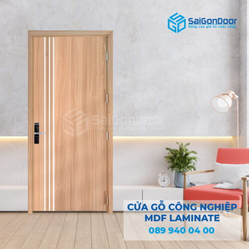 Cửa Gỗ MDF Laminate P1R3 1-SGD
