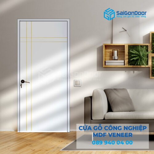 Cửa Gỗ MDF Veneer P1R4a-SGD